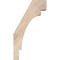 Ekena Millwork 3 1/2"W x 10"D x 18"H Merced Smooth Knee Brace, Douglas Fir BRC04X10X18MRC00SDF - alternate 4